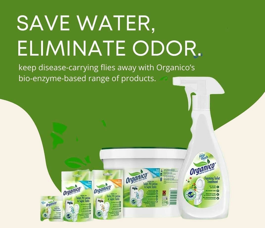 Organico Toilet Treatment – Biozyme Powder