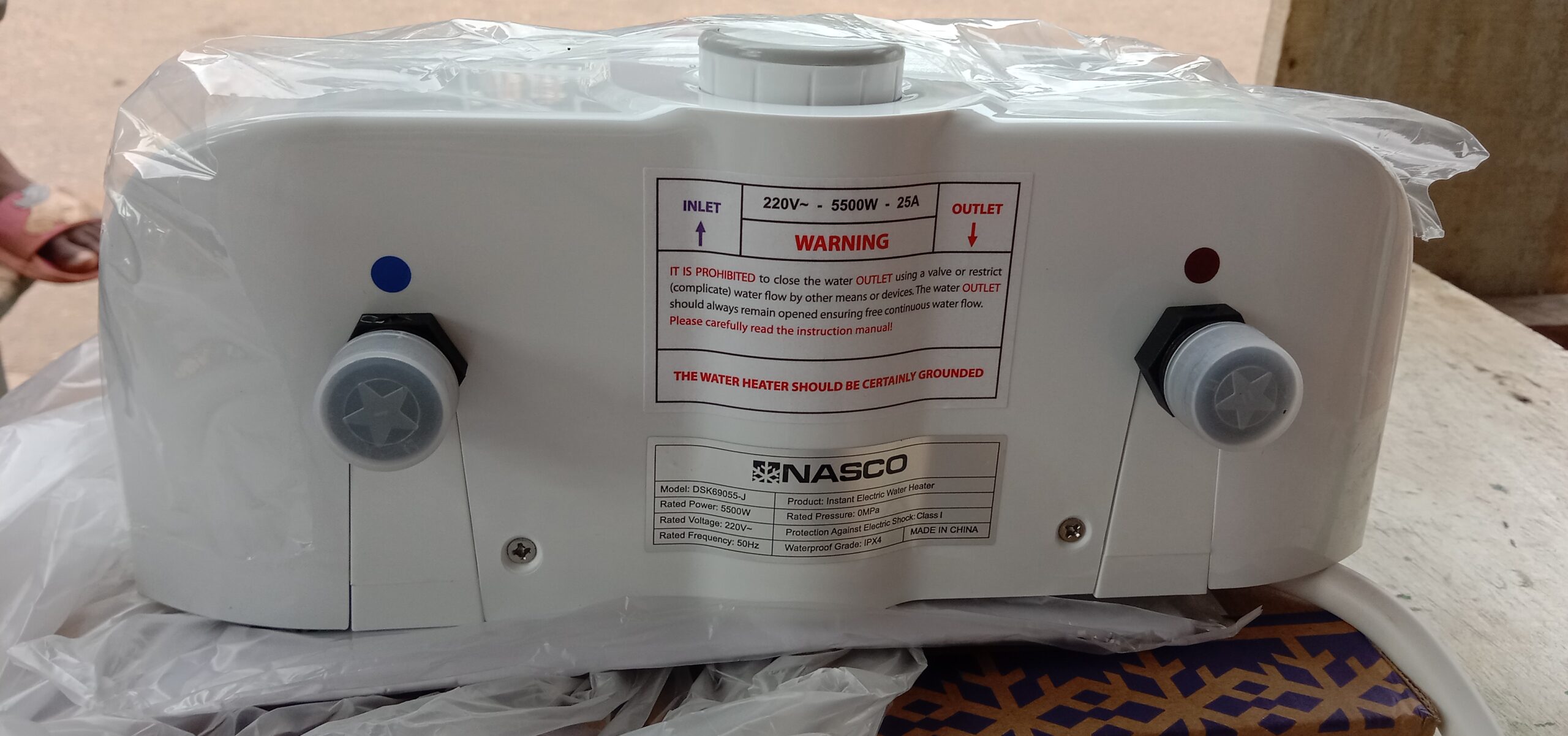 Instant Water Heater