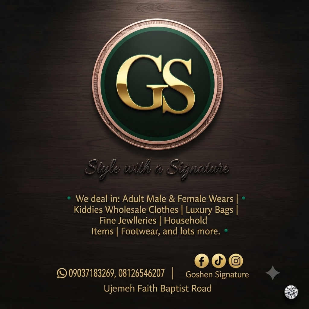 THE GOSHEN SYNDICATE™: Luxury Fashion Dropshipping Partnership